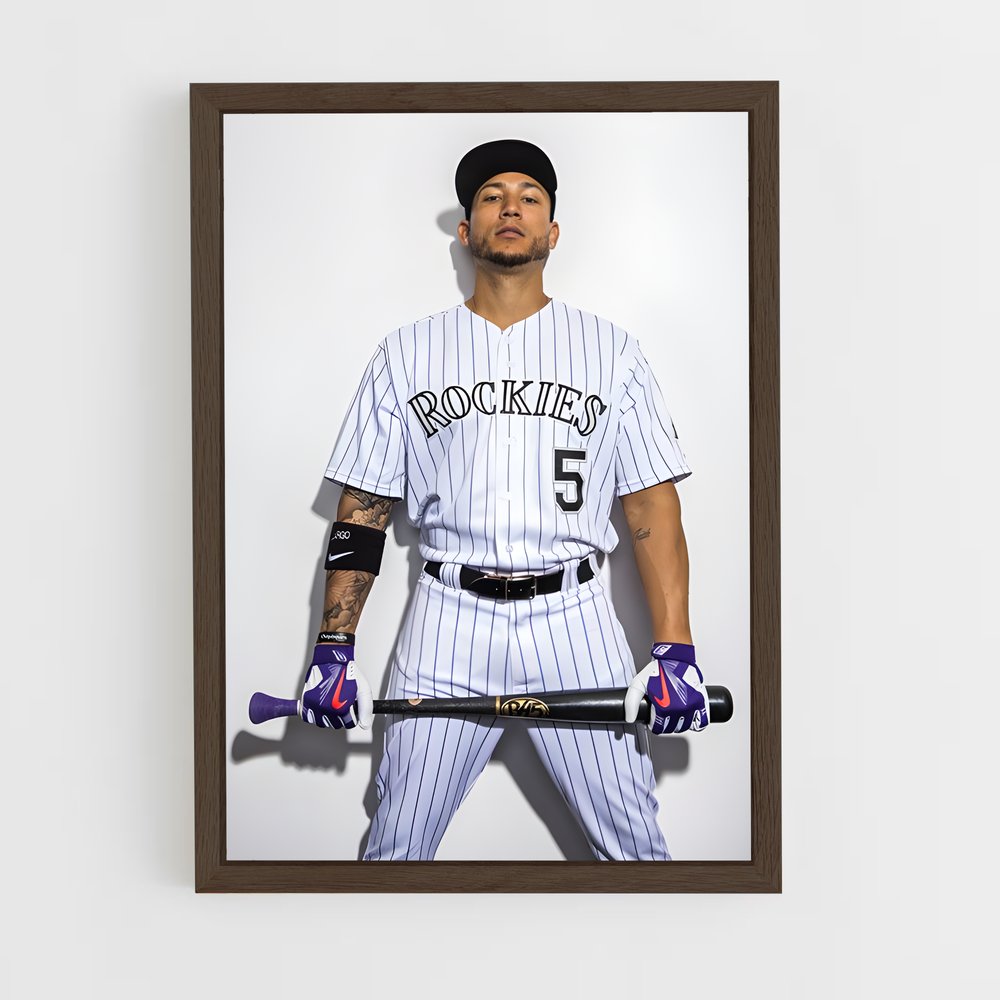 Poster Carlos champion – affiche Baseball (vue 5)